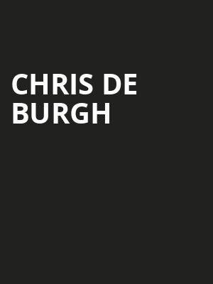 Chris de Burgh, Manitoba Centennial Concert Hall, Winnipeg