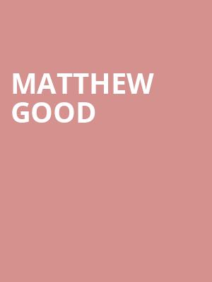 Matthew Good Poster