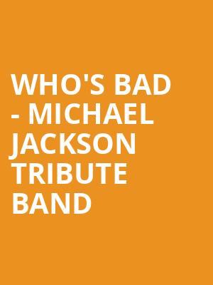 Whos Bad Michael Jackson Tribute Band, Club Regent Casino, Winnipeg