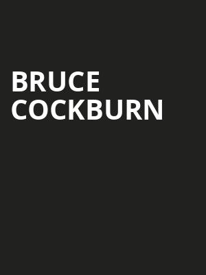 Bruce Cockburn, Burton Cummings Theatre, Winnipeg