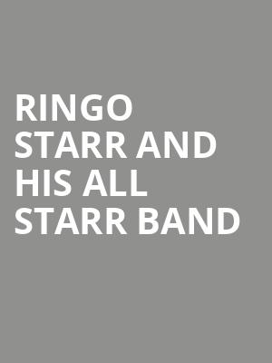 Ringo Starr And His All Starr Band, MTS Centre, Winnipeg